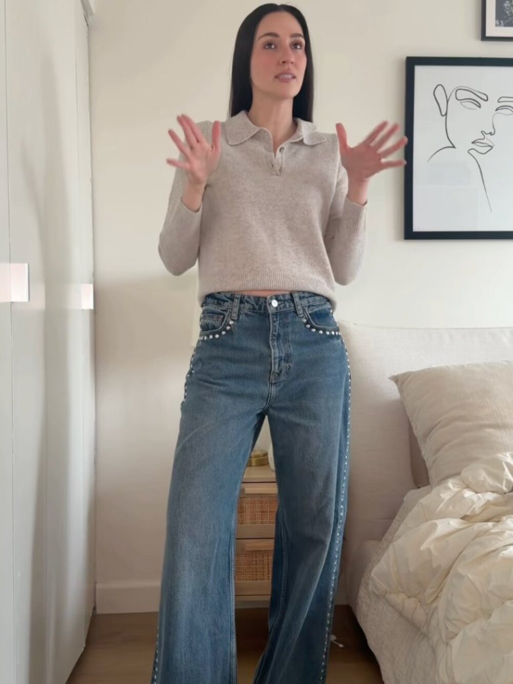 Viral Reformation Studded Cary Jeans - Picture 7 of 7